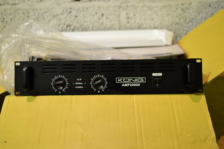 501346-1 Konig PA amplifier 2x1000W