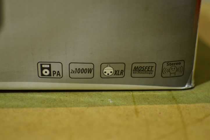 501346-5 Konig PA amplifier 2x1000W