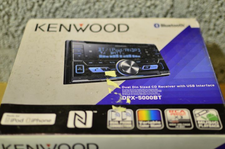 501347-5 Kenwood 2 DIN carradio DPX-5000BT