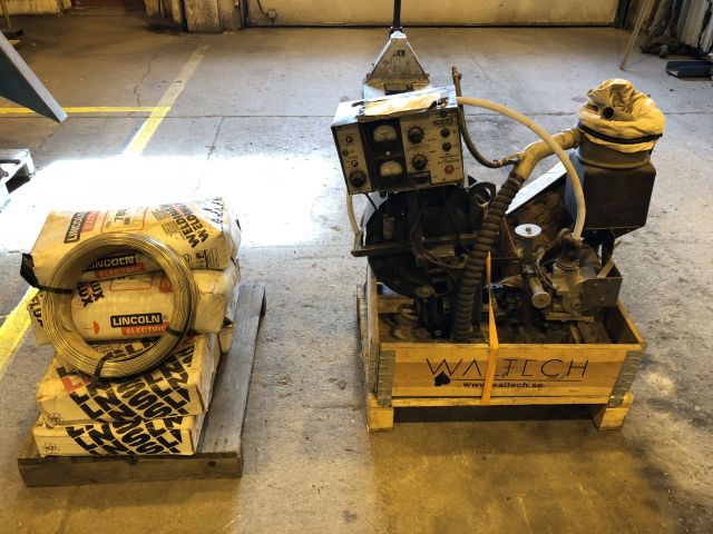 206403-1 Welding machine Lincoln idealarc DC-600 + Lincoln LN-9