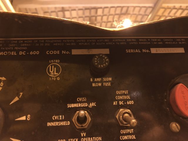 206403-9 Welding machine Lincoln idealarc DC-600 + Lincoln LN-9