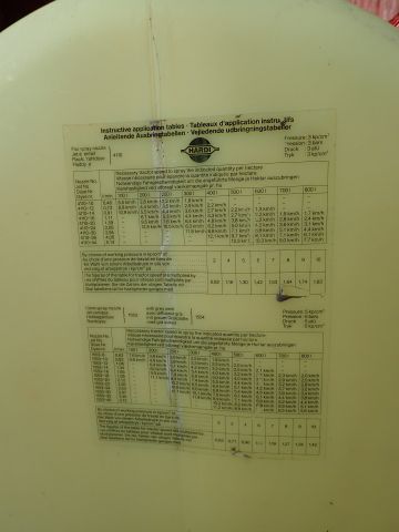 467575-17 Ointment gun Hardi for 3 point lift