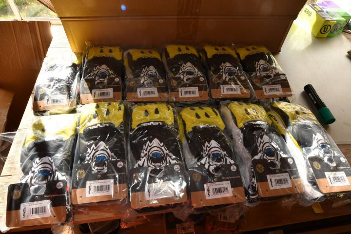 504424-1 Ski gloves LEVEL 12 pairs SQ JR CF stlr. 7 yrs XXL