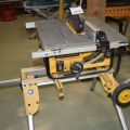 501870-2 DeWalt Circular saw saw DW 745-QS with stand DE7400