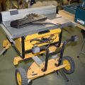501917-2 DeWalt table circle saw DW 748 QS + stand DE 7400