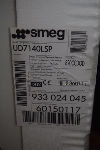 502621-2 Integrated refrigerator 60 cm Smeg UD7140LSP