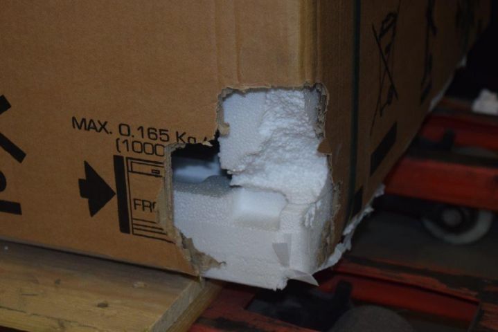 502630-5 Dishwasher 60 cm Smeg STX3CL - damaged packaging