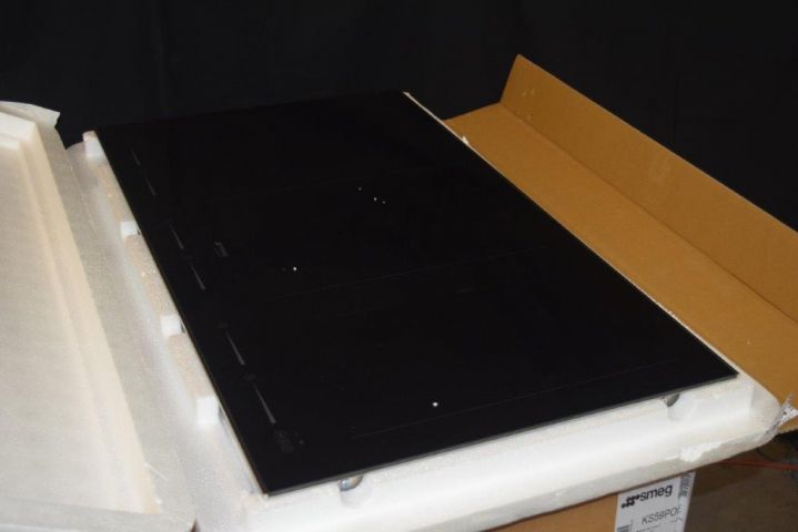 502647-6 Induction hob 90 cm Smeg SIM693WLDX