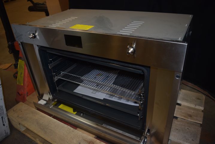 502705-4 Multifunction oven with pyrolysis 90 cm Smeg SFP9395X - New cover for mounting included