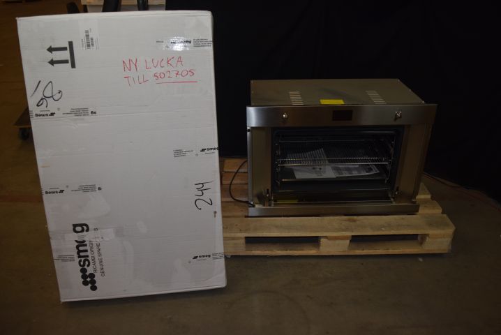 502705-9 Multifunction oven with pyrolysis 90 cm Smeg SFP9395X - New cover for mounting included