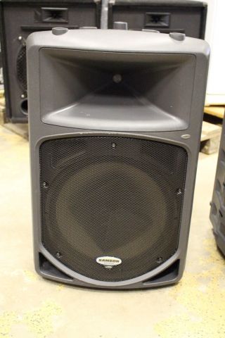497875-2 Active speaker, Samson, dB500a, 2 pcs, (1 is defective)
