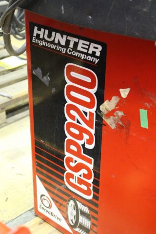 494085-3 Tire balancing machine Hunter GSP 9200