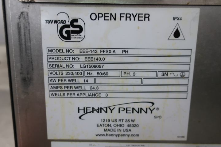 469598-9 Fryer, Henny Penny