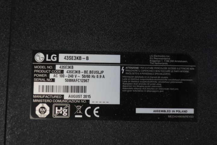 469603-4 43 "LG, flat screen LCD