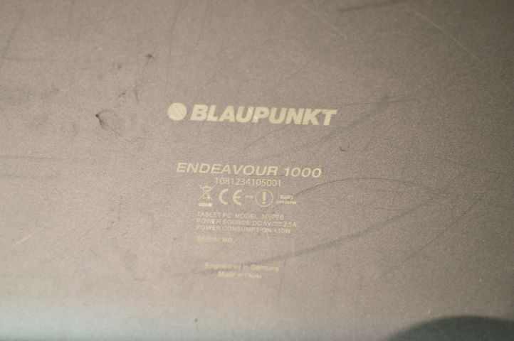 507565-3 Endeavour 1000 Tablet Pc Blaupunkt