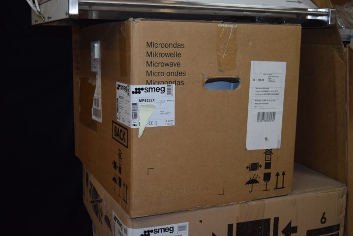 502761-2 Microwave 60 cm Smeg MP6322X