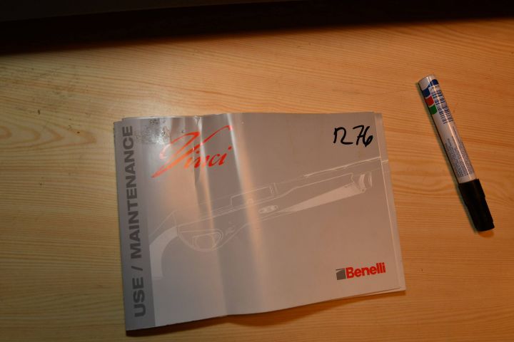 508567-2 Benelli Vinci cal. 12-76 - NY (767)