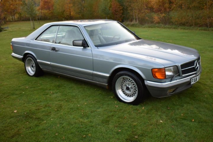 498941-1 Mercedes Benz 500 SEC V8, C126 Coupe -84