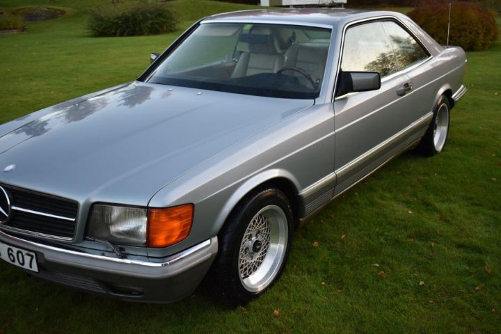 498941-4 Mercedes Benz 500 SEC V8, C126 Coupe -84