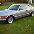 498941-2 Mercedes Benz 500 SEC V8, C126 Coupe -84