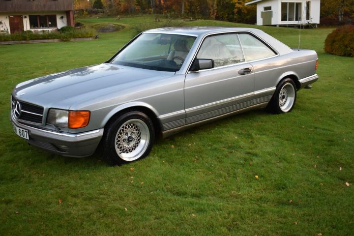 498941-2 Mercedes Benz 500 SEC V8, C126 Coupe -84