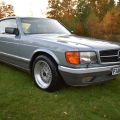 498941-10 Mercedes Benz 500 SEC V8, C126 Coupe -84