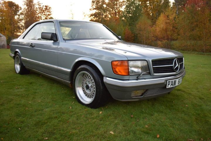 498941-10 Mercedes Benz 500 SEC V8, C126 Coupe -84