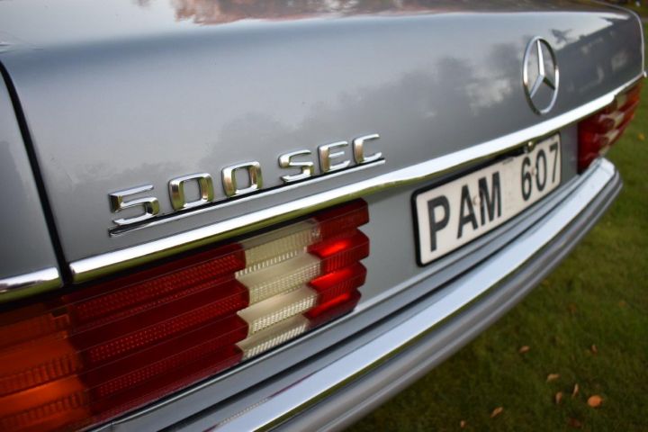 498941-18 Mercedes Benz 500 SEC V8, C126 Coupe -84