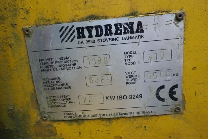508794-13 Dumper Hydrema 910 -1998