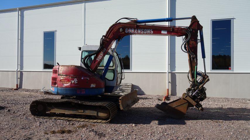 509840-1 Track excavator with tiltrotator Sunward swe 85