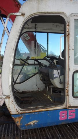 509840-8 Track excavator with tiltrotator Sunward swe 85