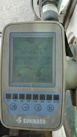 509840-13 Track excavator with tiltrotator Sunward swe 85