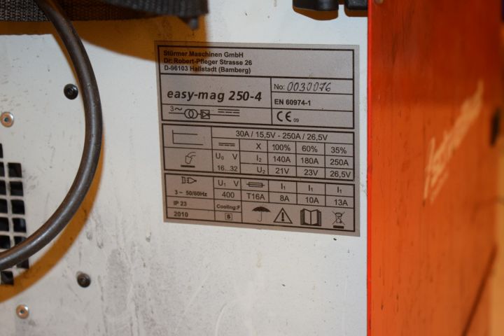 420435-5 Migsvets Schweisskraft easy-mag 250