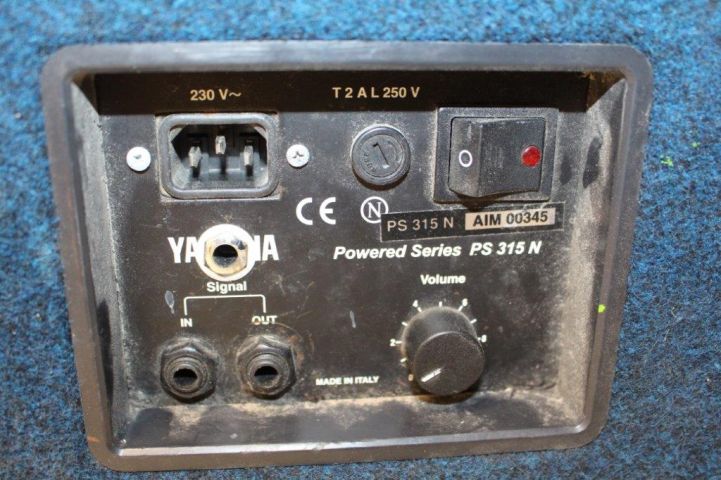 490418-9 2 Wheel Speaker System Yamaha PS 315 N
