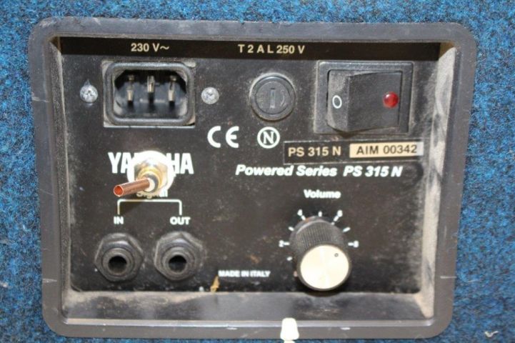490418-14 2 Wheel Speaker System Yamaha PS 315 N