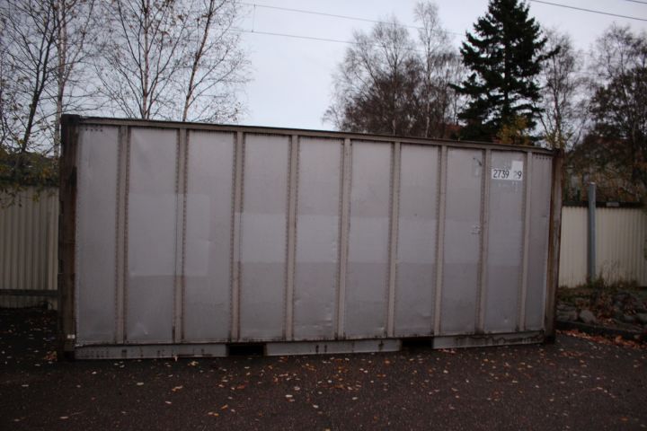 511747-2 20 foot aluminum container