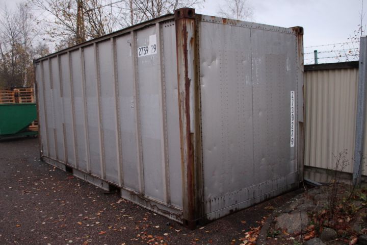 511747-3 20 foot aluminum container