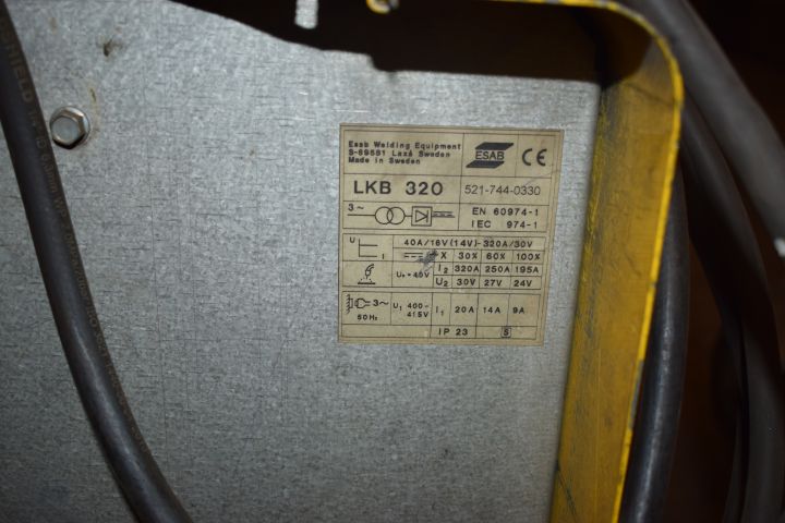 510829-3 Migsvets ESAB LKB 320
