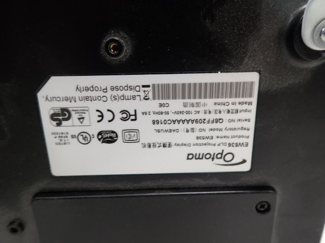 506636-10 Projector Optoma EW536 DPL