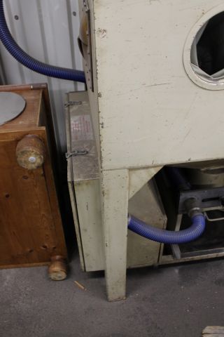 497942-4 Blower cabinet with footrest, ILB machines, ILB2000