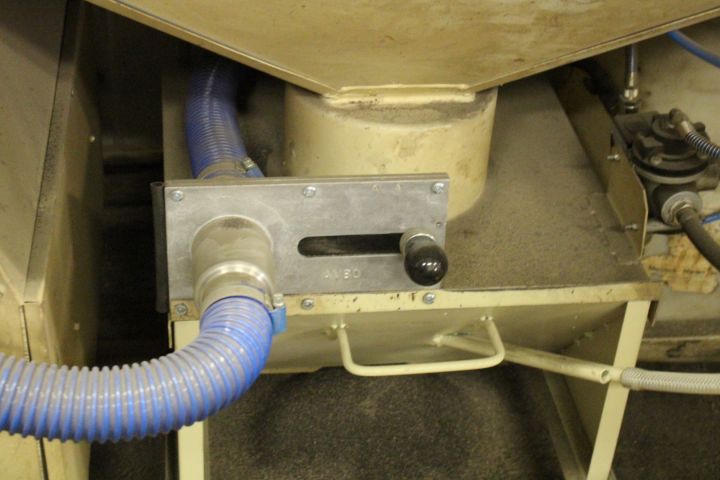 497942-6 Blower cabinet with footrest, ILB machines, ILB2000