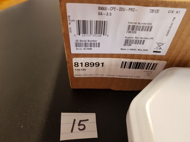 525091-2 1 pc BMAX-CPE-ODU-PRO-SA, 10 Mpbs, Integrated Ant. 3.5 ab