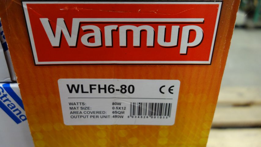 526037-2 Foil mat Warmup WLFH 80w / m2 with thermostat 4IE