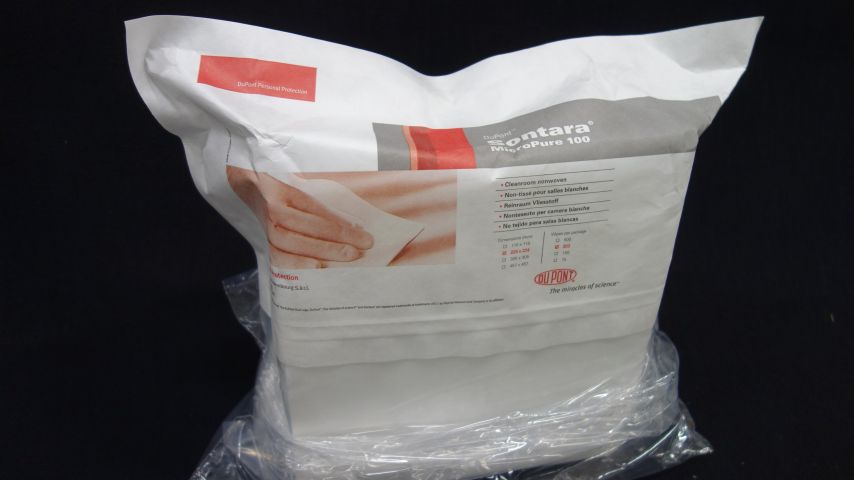 529957-2 6000 pcs Cloths, DuPont Sontara MicroPure 100, 224x224mm