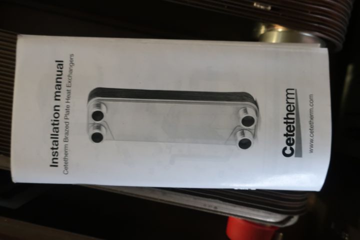 516405-5 Flat heat exchanger, Cetetherm, 10pcs