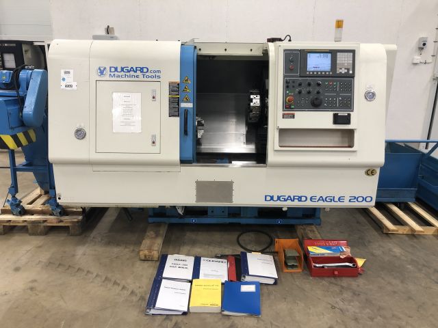 457711-1 CNC lathe Dugard Eagel FCL-200