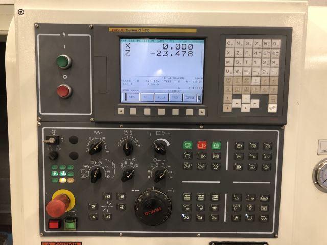 457711-2 CNC lathe Dugard Eagel FCL-200