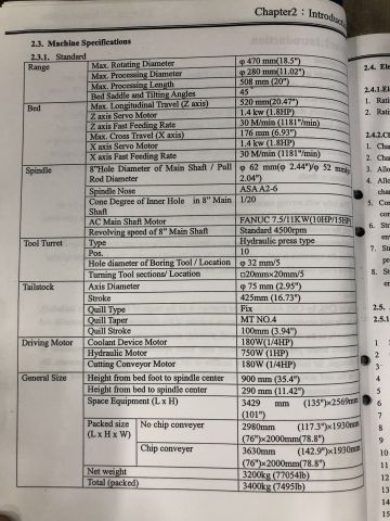 457711-20 CNC lathe Dugard Eagel FCL-200