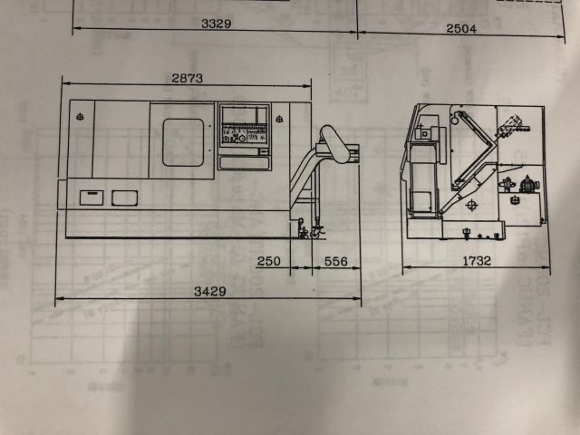 457711-21 CNC lathe Dugard Eagel FCL-200