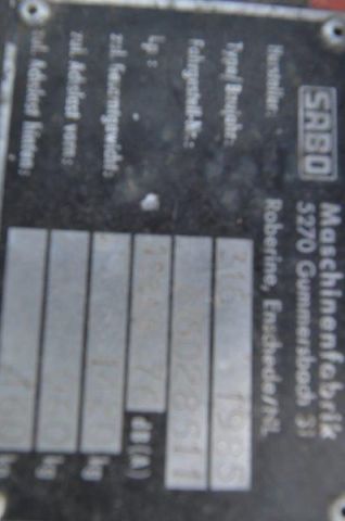 499859-16 Rotary mower "SABO"